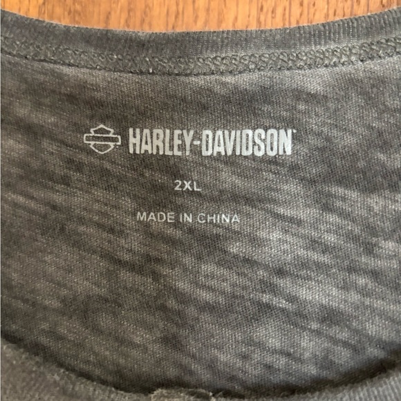 Harley-Davidson Gray T-Shirt and Blue Jeans Set - Picture 6 of 10